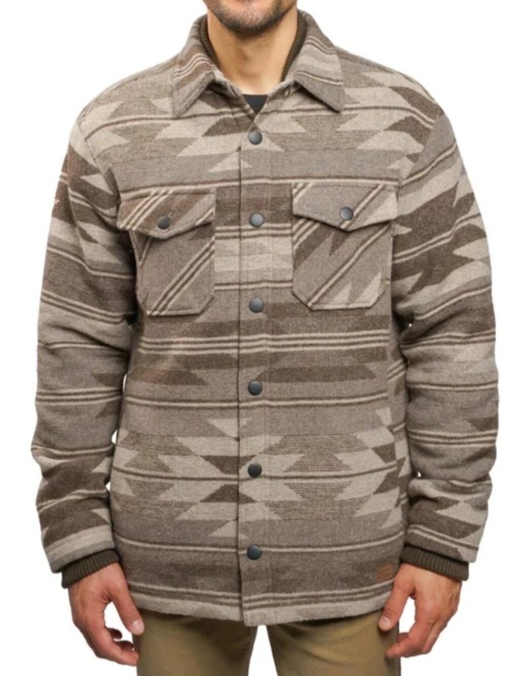Jachs Men's Shirt Jacket - Brown